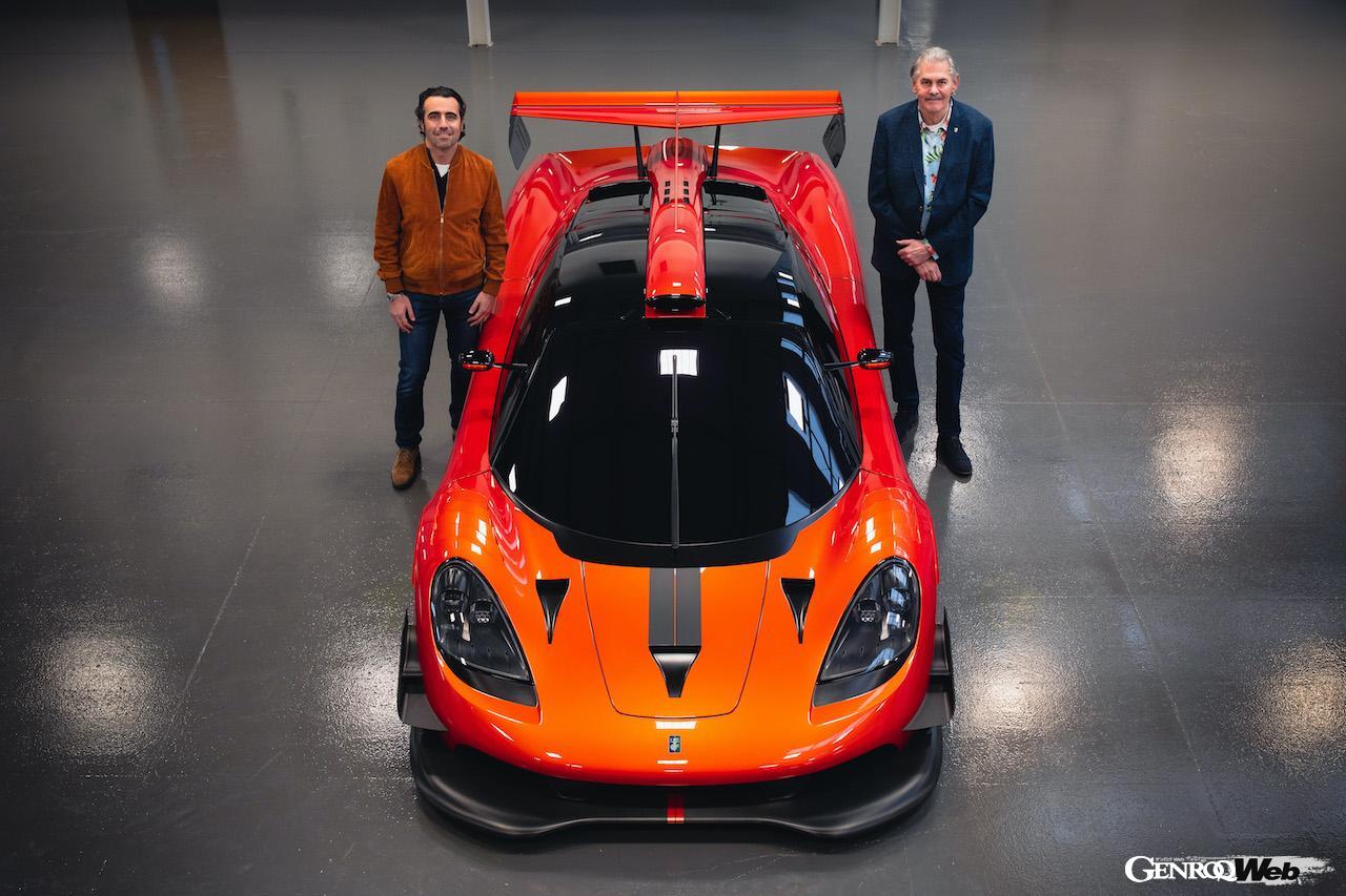 ゴードン・マレー オートモーティブ T.50s ニキ・ラウダの俯瞰