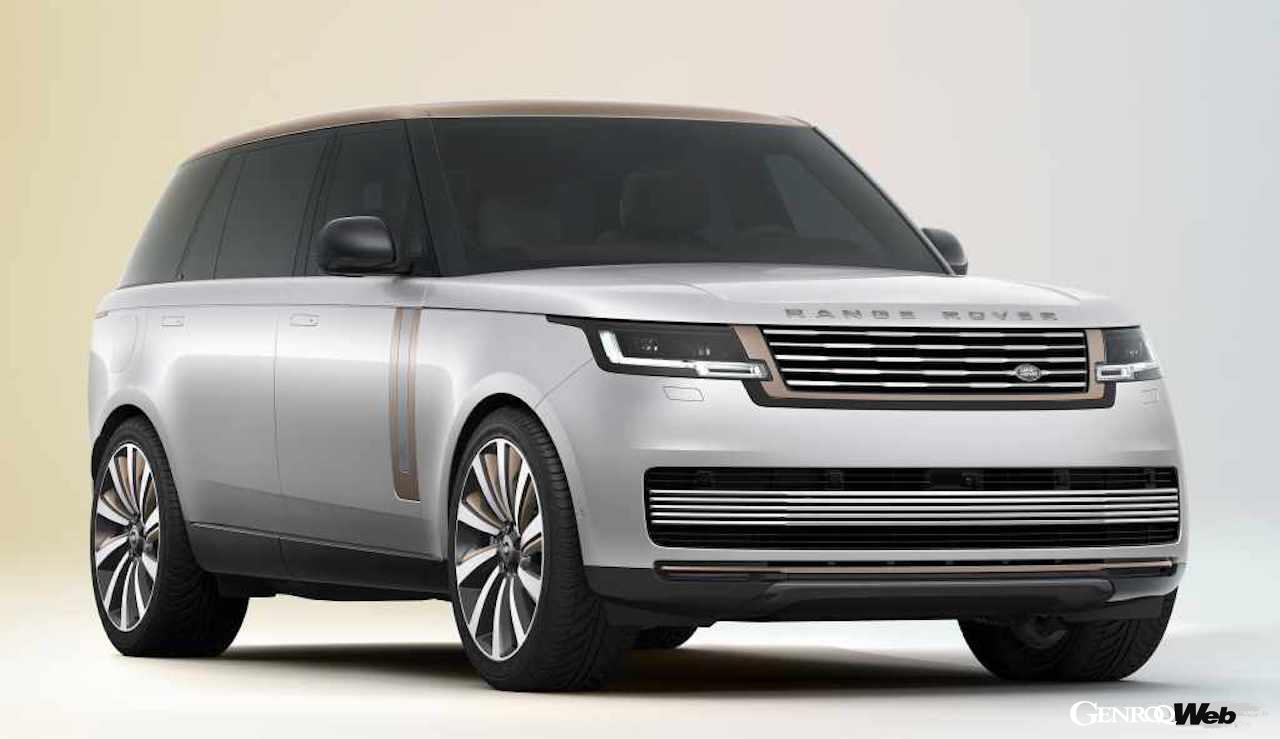 新型「レンジローバー SV」のエクステリア。