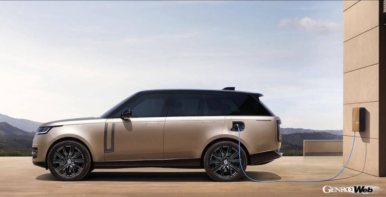 日本導入がスタートした新型レンジローバーのエクステリア。