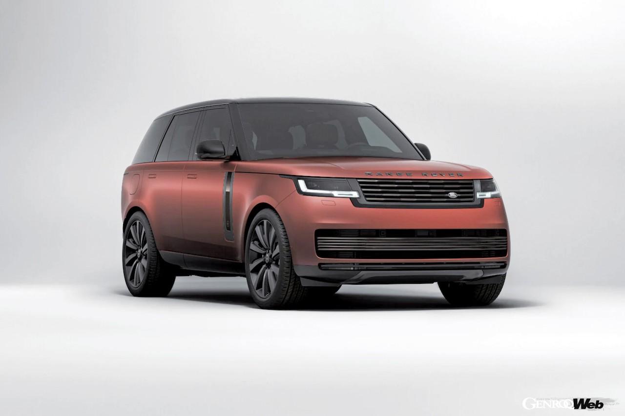 レンジローバー SV LAUNCH EDITION（SV INTREPID）、サンライズカッパー。