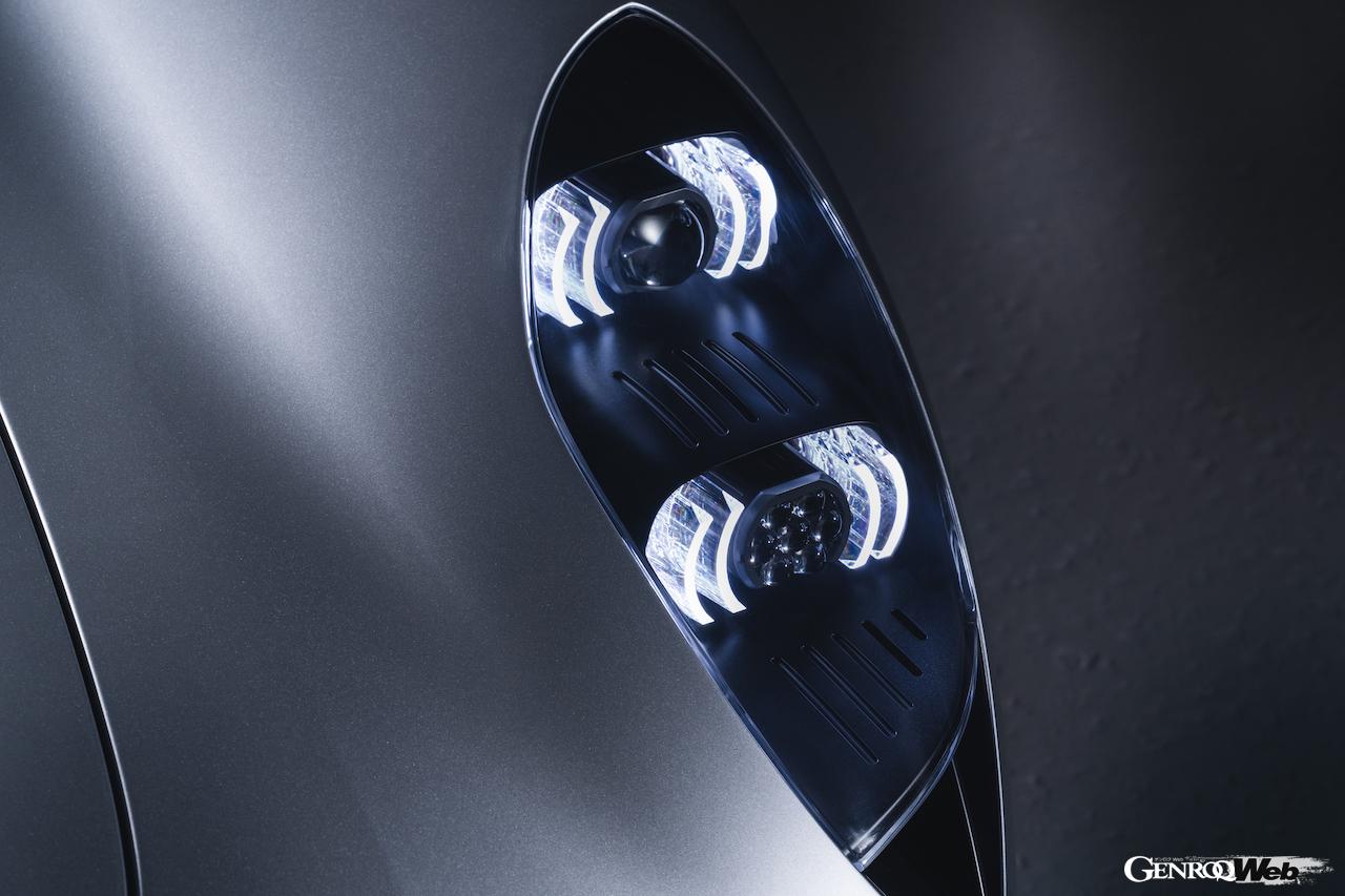 ゴードン・マレー T.33のヘッドランプ