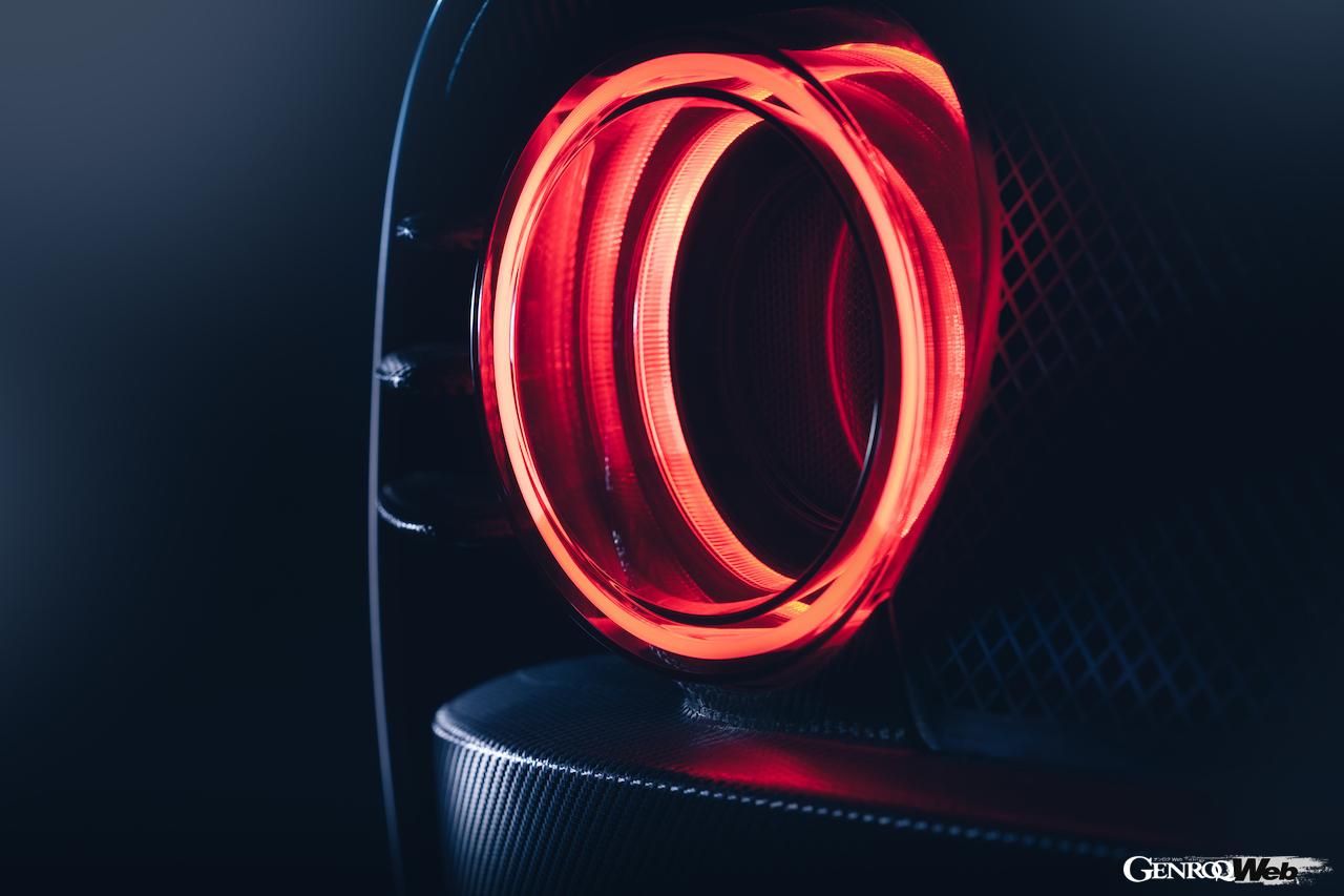 ゴードン・マレー T.33のテールランプ