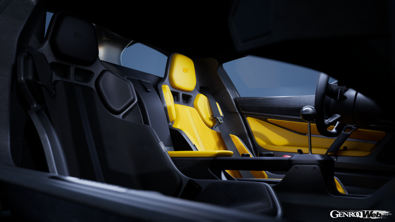 ゴードン・マレー T.33のシート