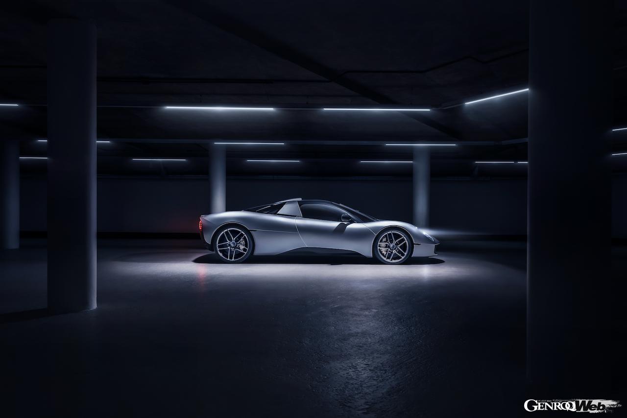 ゴードン・マレー T.33のサイドビュー