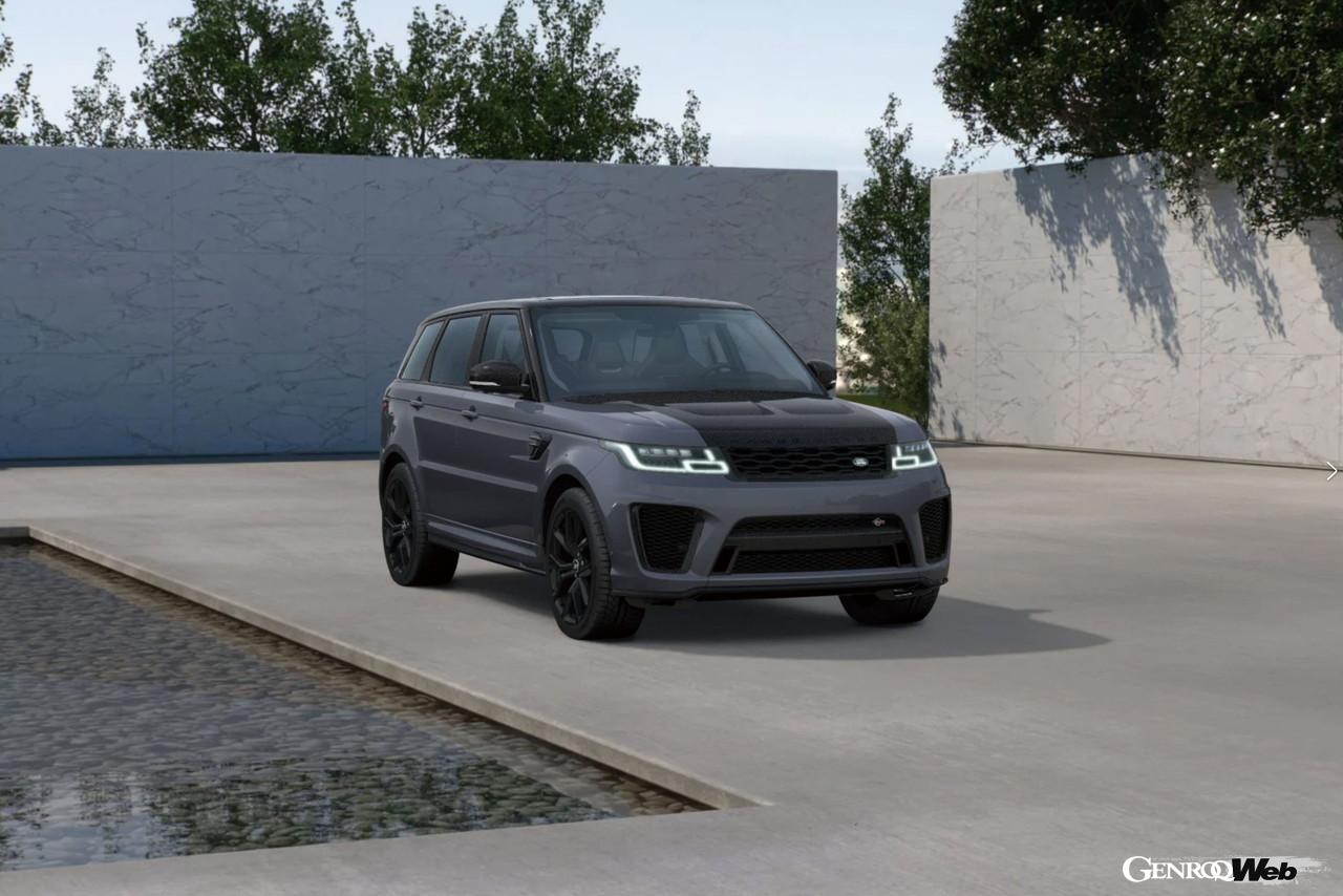 レンジローバースポーツ SVR カーボン＋のフロントスタイル