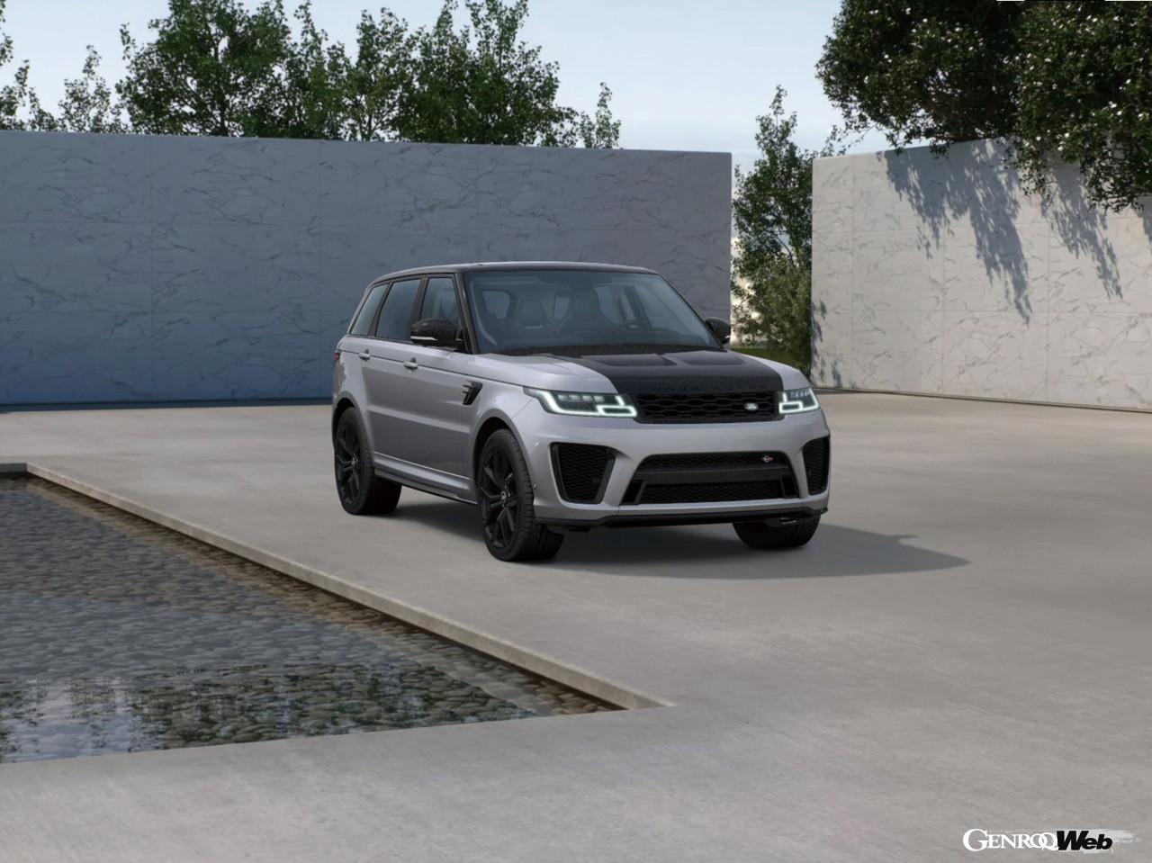 レンジローバースポーツ SVR カーボン＋のフロントスタイル