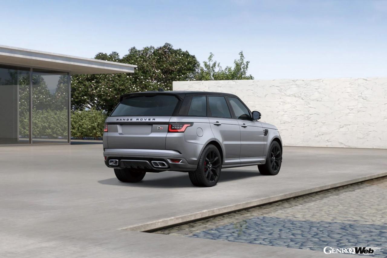 レンジローバースポーツ SVR カーボン＋のリヤスタイル