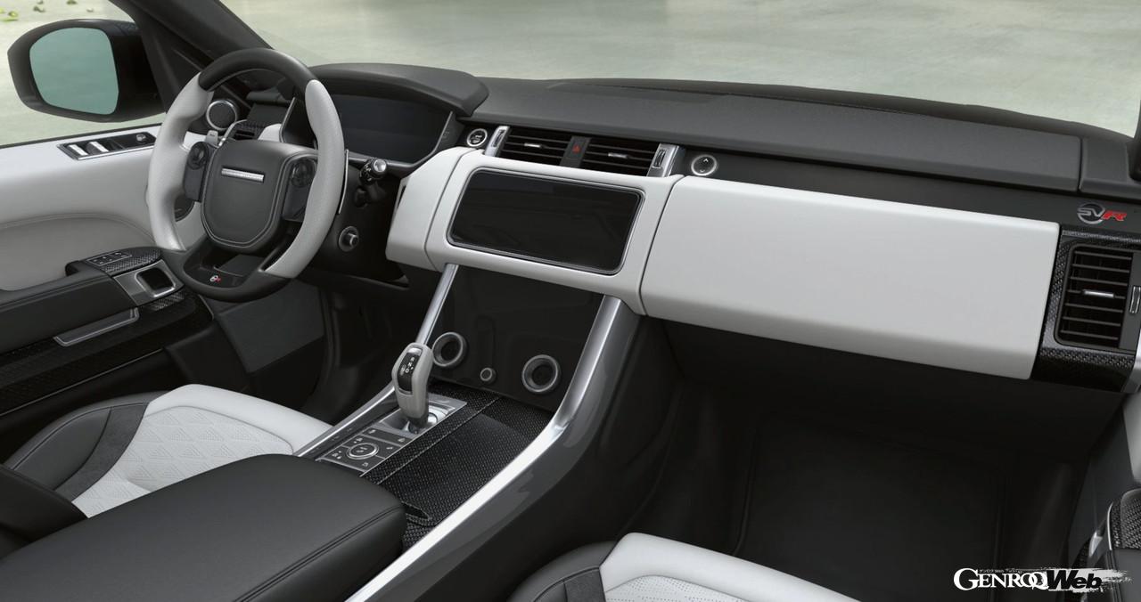 レンジローバースポーツ SVR カーボン＋のインテリア