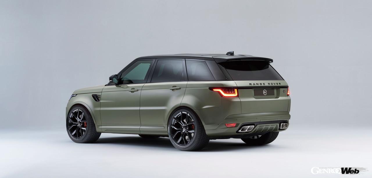 レンジローバースポーツ SVR ジャパンSVエディションのリヤシート