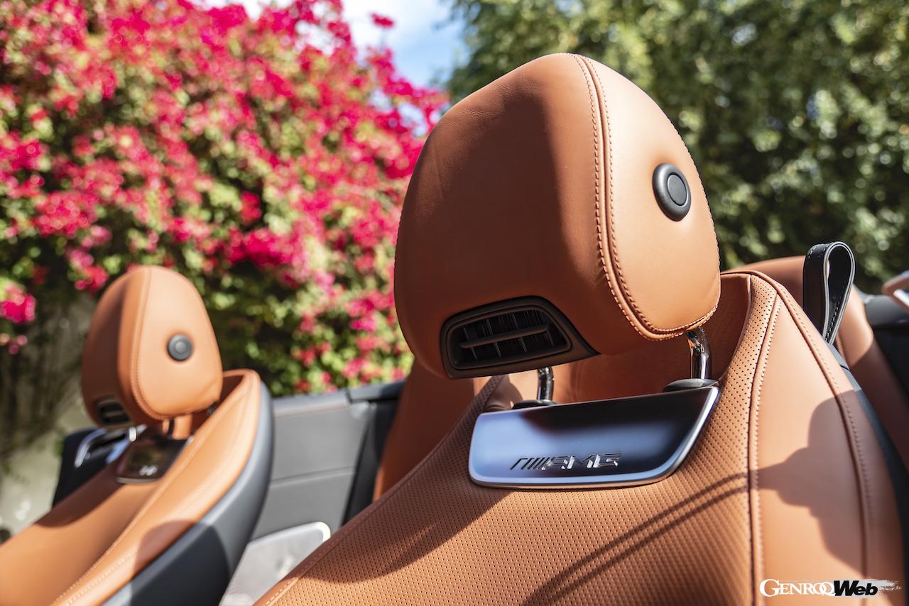 メルセデスAMG SL 55 4マティックプラスのシート