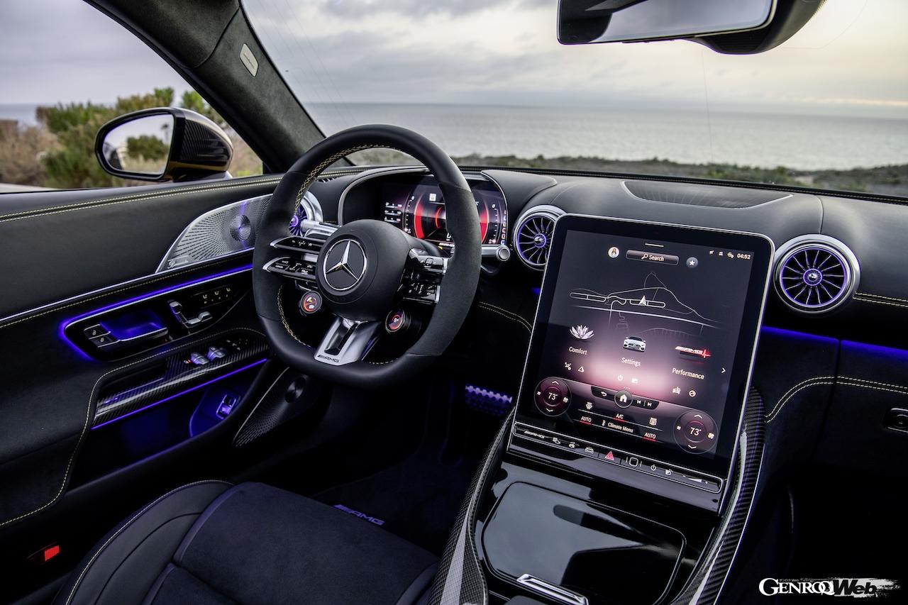 メルセデスAMG SL 65 4マティックプラスのコクピット