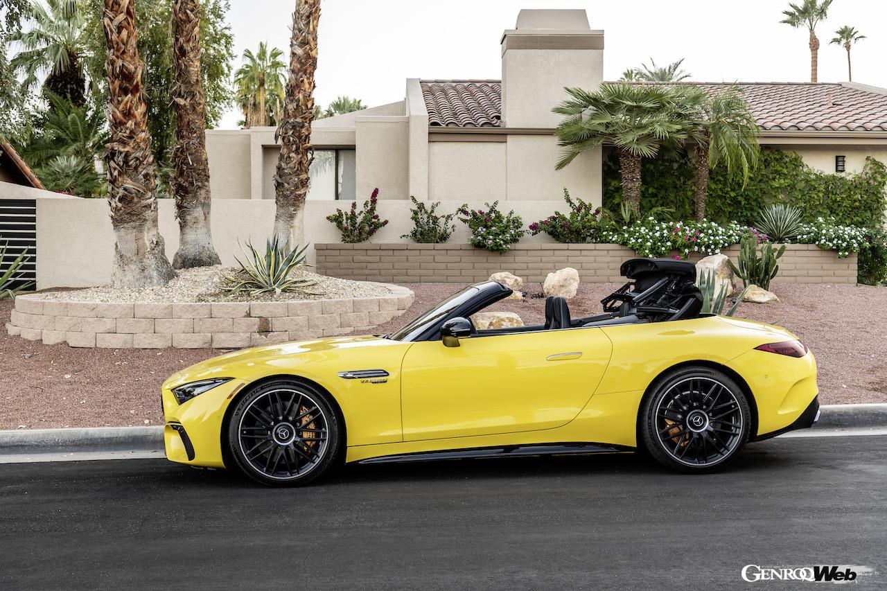 メルセデスAMG SL 65 4マティックプラスのルーフ開閉シークエンス