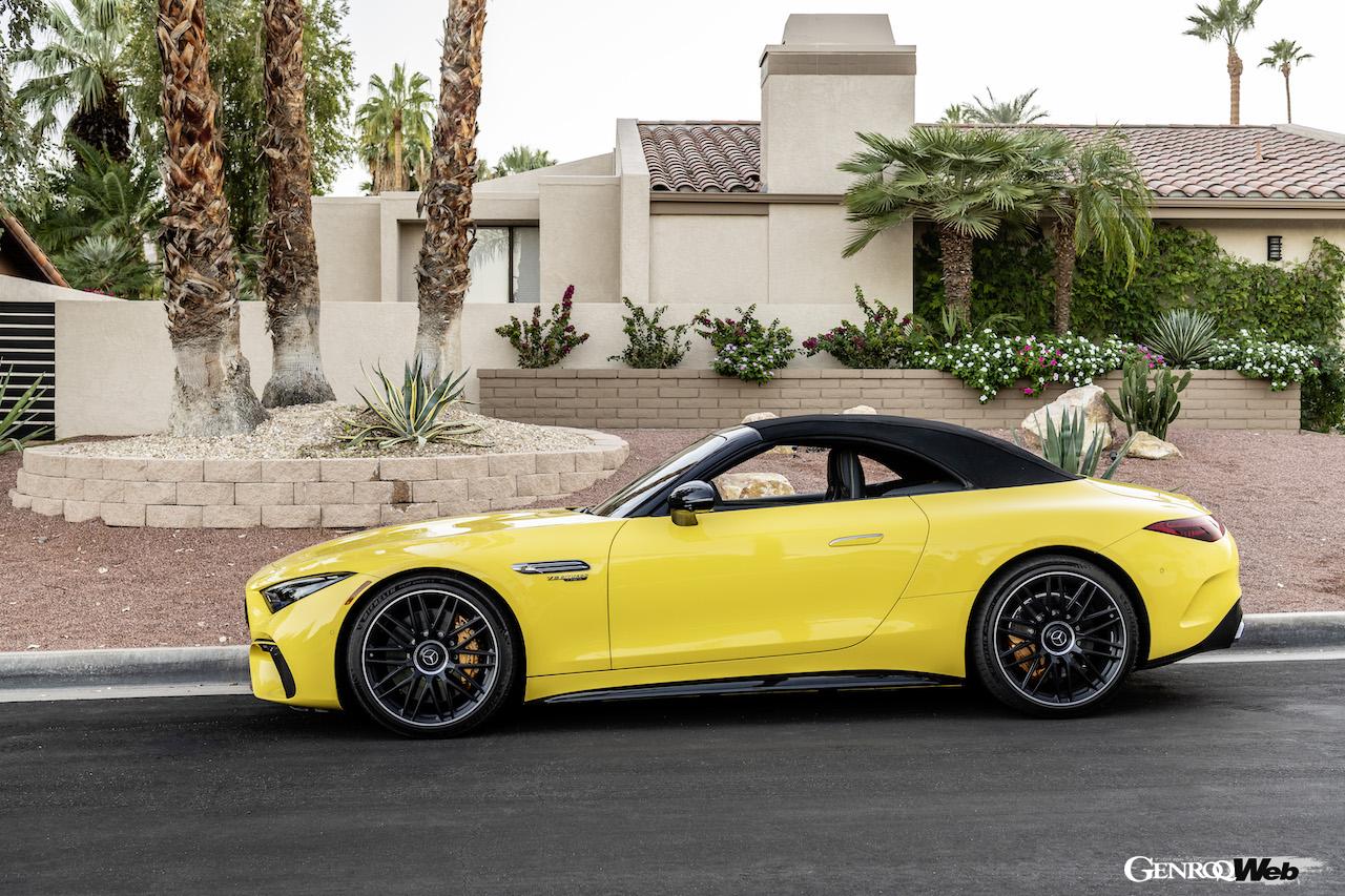 メルセデスAMG SL 65 4マティックプラスのルーフ開閉シークエンス