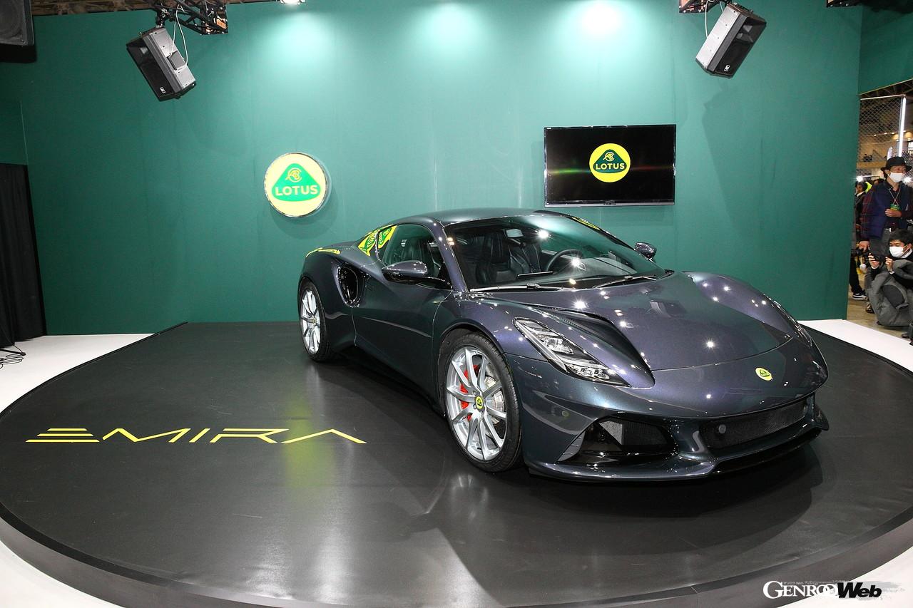 ロータス エミーラ日本上陸！ 東京オートサロンにて国内初公開