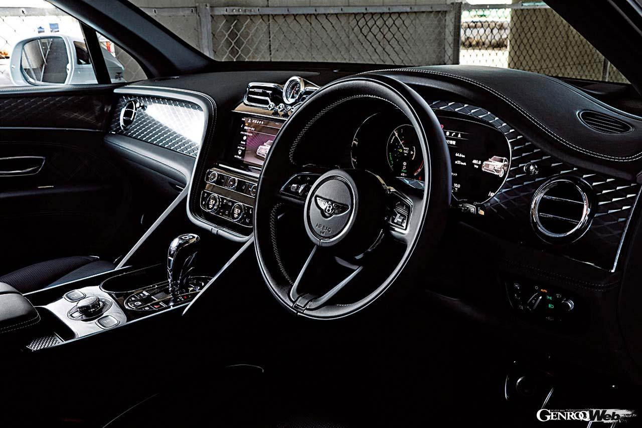 ベントレー ベンテイガ ハイブリッドのインテリア