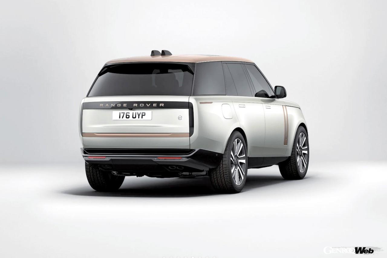 レンジローバー SV LAUNCH EDITION（SV SERENITY）、アイシーホワイト。