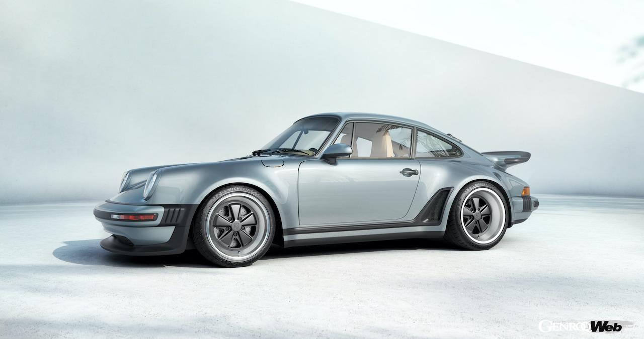 ターボ付きレストモッド、「シンガー ターボ スタディ」のエクステリア。