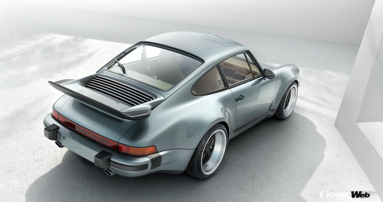 ターボ付きレストモッド、「シンガー ターボ スタディ」のエクステリア。