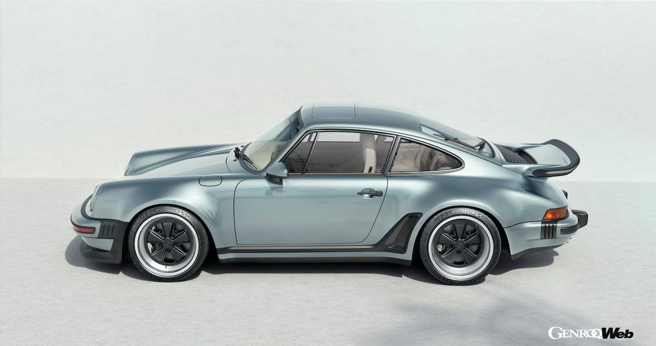 ターボ付きレストモッド、「シンガー ターボ スタディ」のエクステリア。