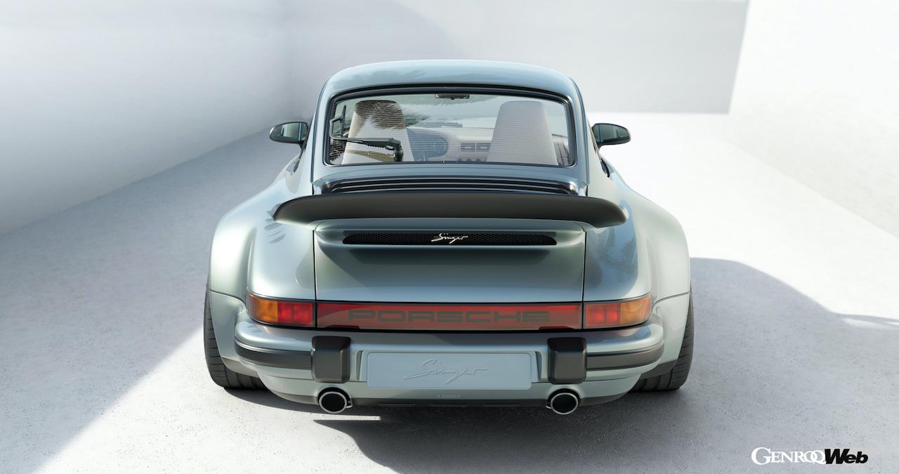 ターボ付きレストモッド、「シンガー ターボ スタディ」のエクステリア。