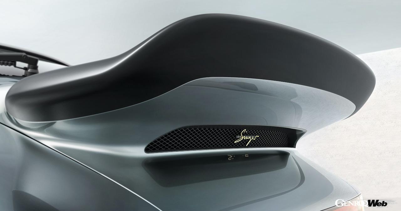 ターボ付きレストモッド、「シンガー ターボ スタディ」のエクステリア。