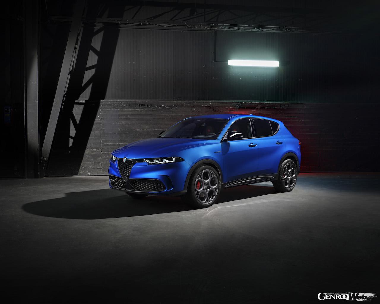 アルファロメオの新型コンパクトSUV「トナーレ」のエクステリア。