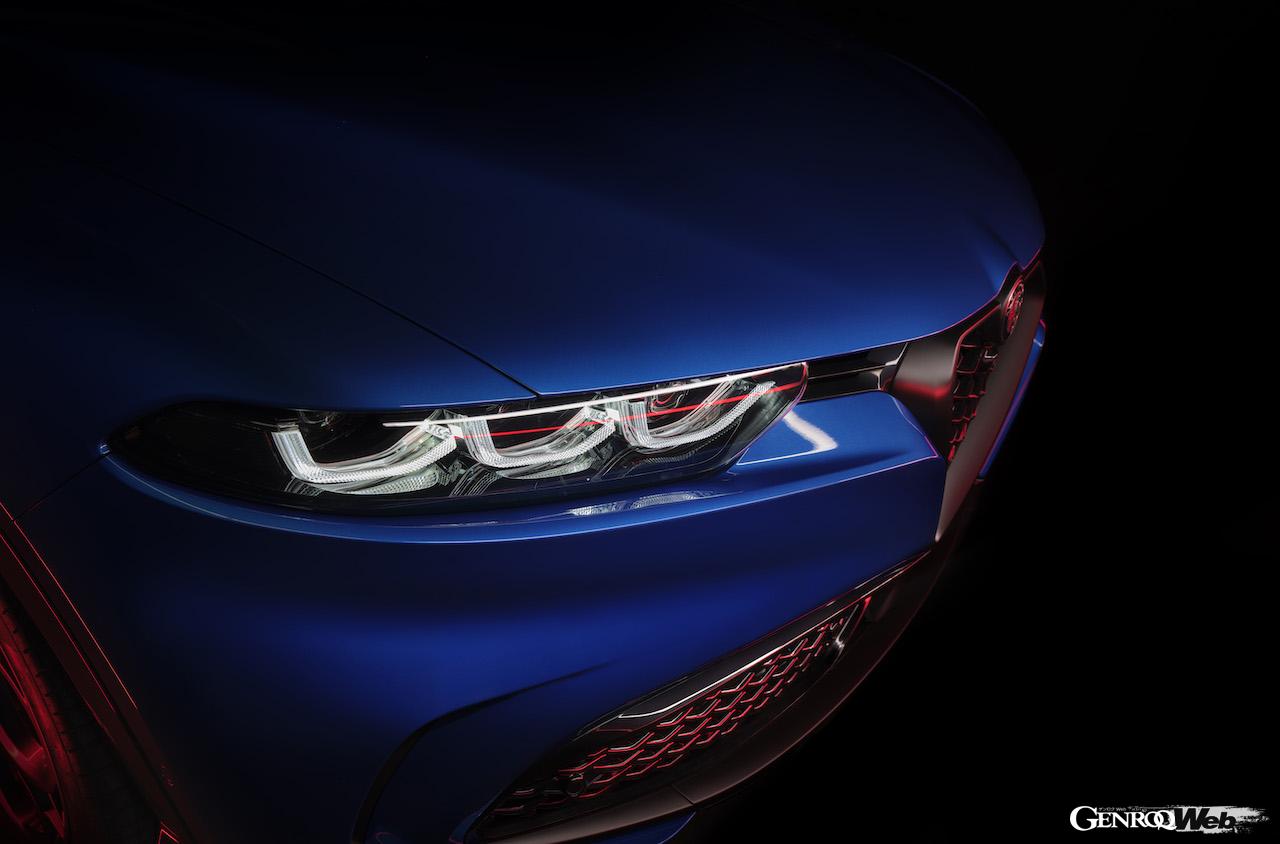 アルファロメオの新型コンパクトSUV「トナーレ」のディテール。