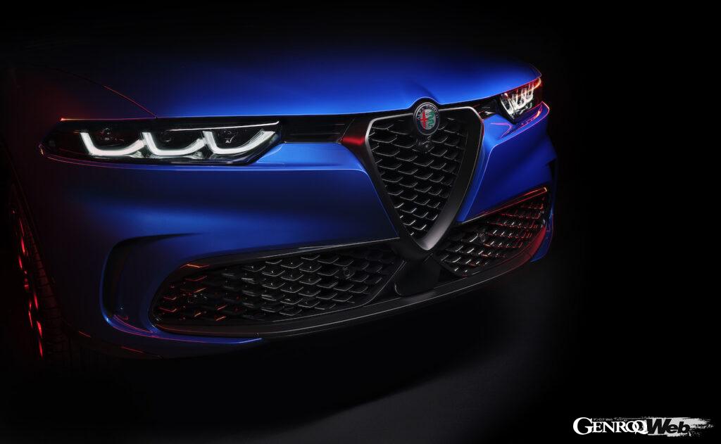 アルファロメオの新型コンパクトSUV「トナーレ」のディテール。