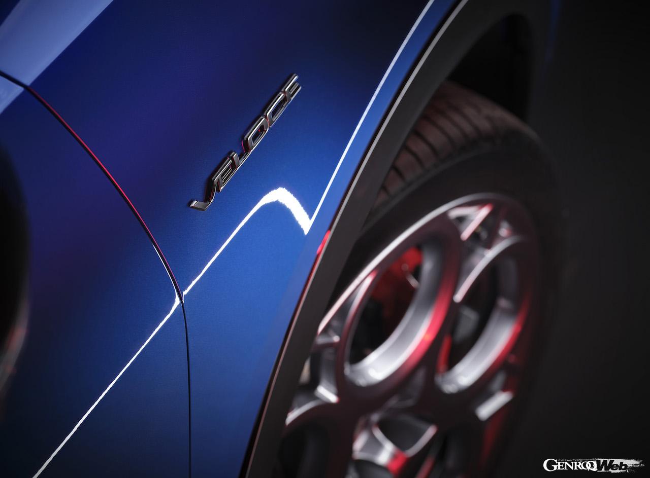 アルファロメオの新型コンパクトSUV「トナーレ」のディテール。