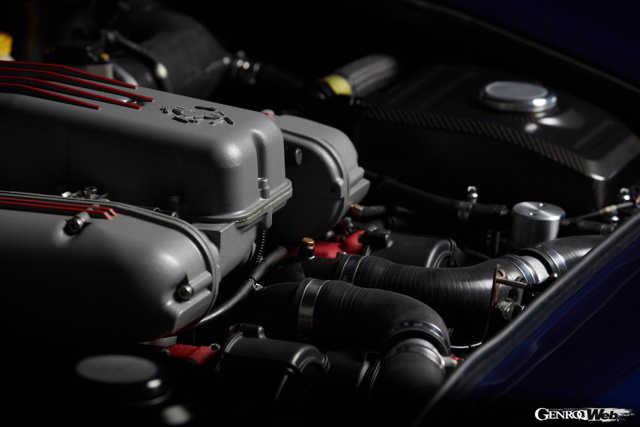 先行テスト仕様「Car Zero」が完成したRML ショートホイールベースのフェラーリ製パワーユニット。