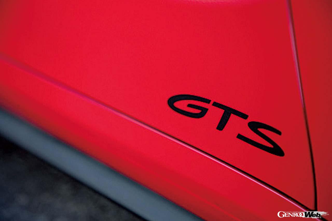 ポルシェ 911 カレラ GTSと718 ケイマン GTS 4.0のデカール