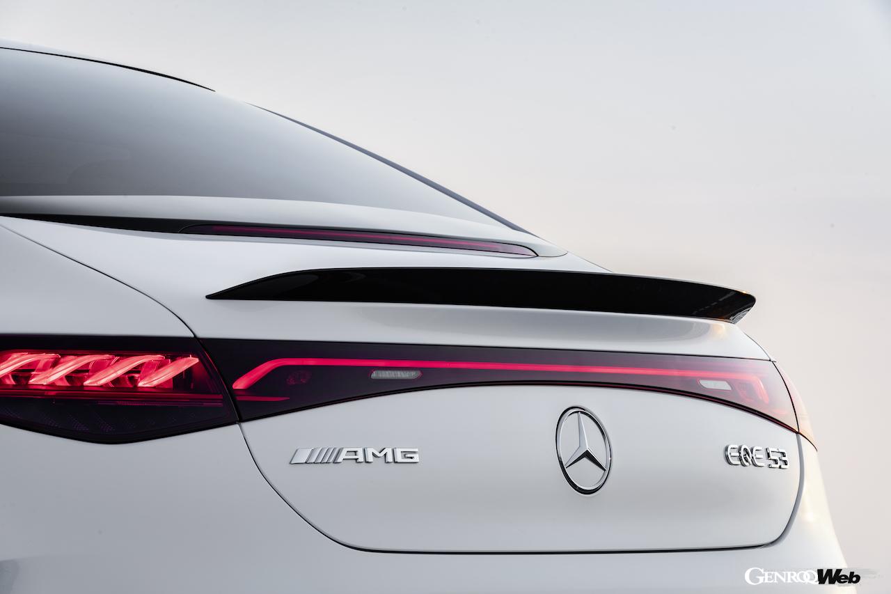 メルセデスAMG EQE 53 4MATIC＋のリヤセクション