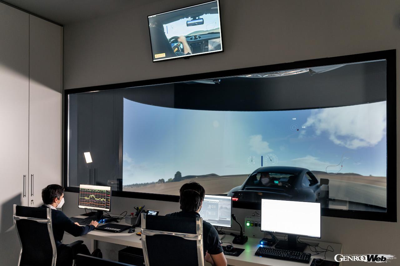 ピレリのシミュレーターシステム