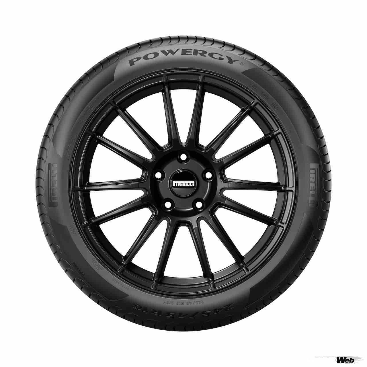 ピレリの新サマータイヤ パワジー。サイド