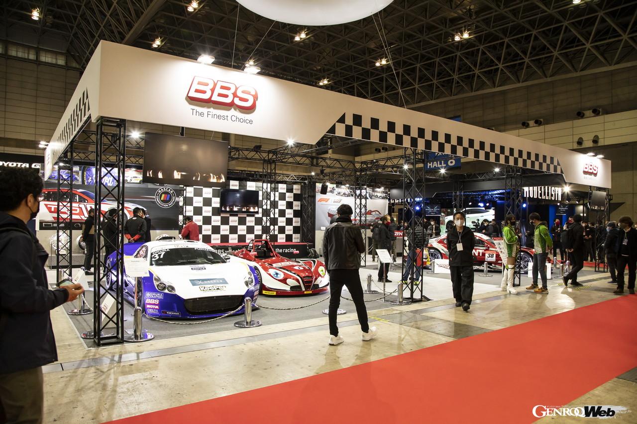 東京オートサロン2022、BBSジャパンの出展ブース