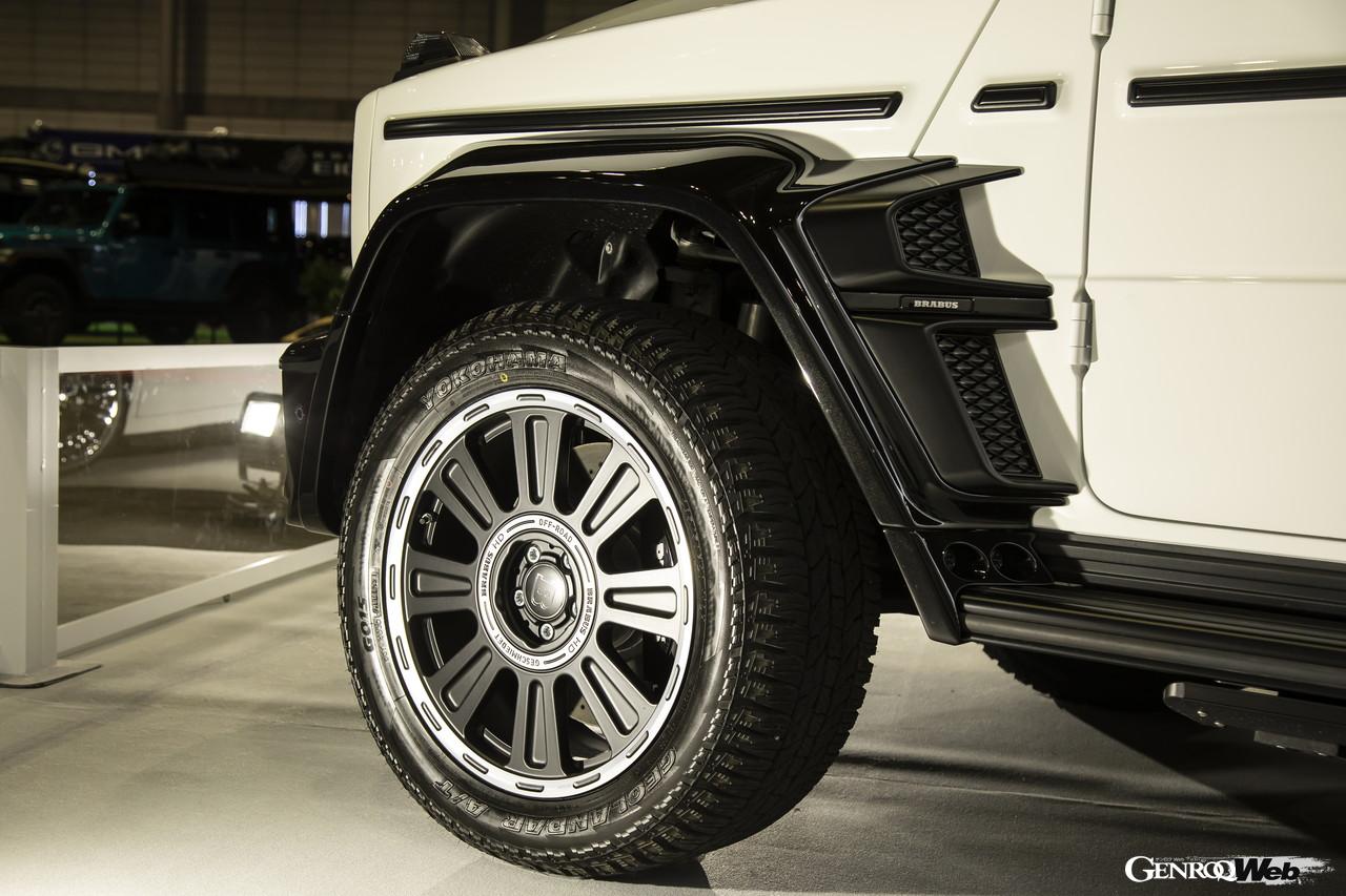 東京オートサロン2022、BRABUS ADVENTURE G 63のホイール