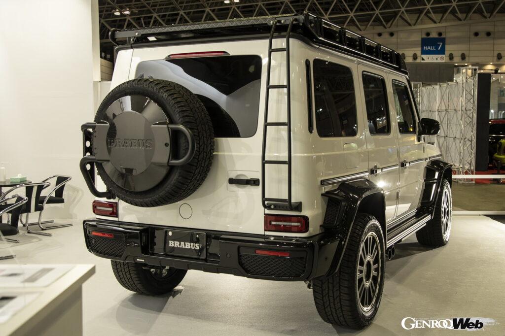 東京オートサロン2022、BRABUS ADVENTURE G63のリヤスタイル