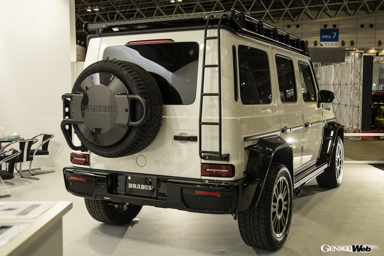 東京オートサロン2022、BRABUS ADVENTURE G 63のリヤスタイル