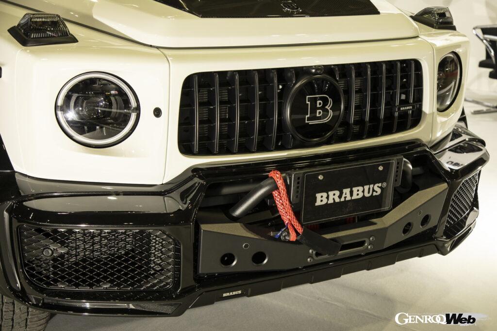東京オートサロン2022、BRABUS ADVENTURE G63のフロントセクション