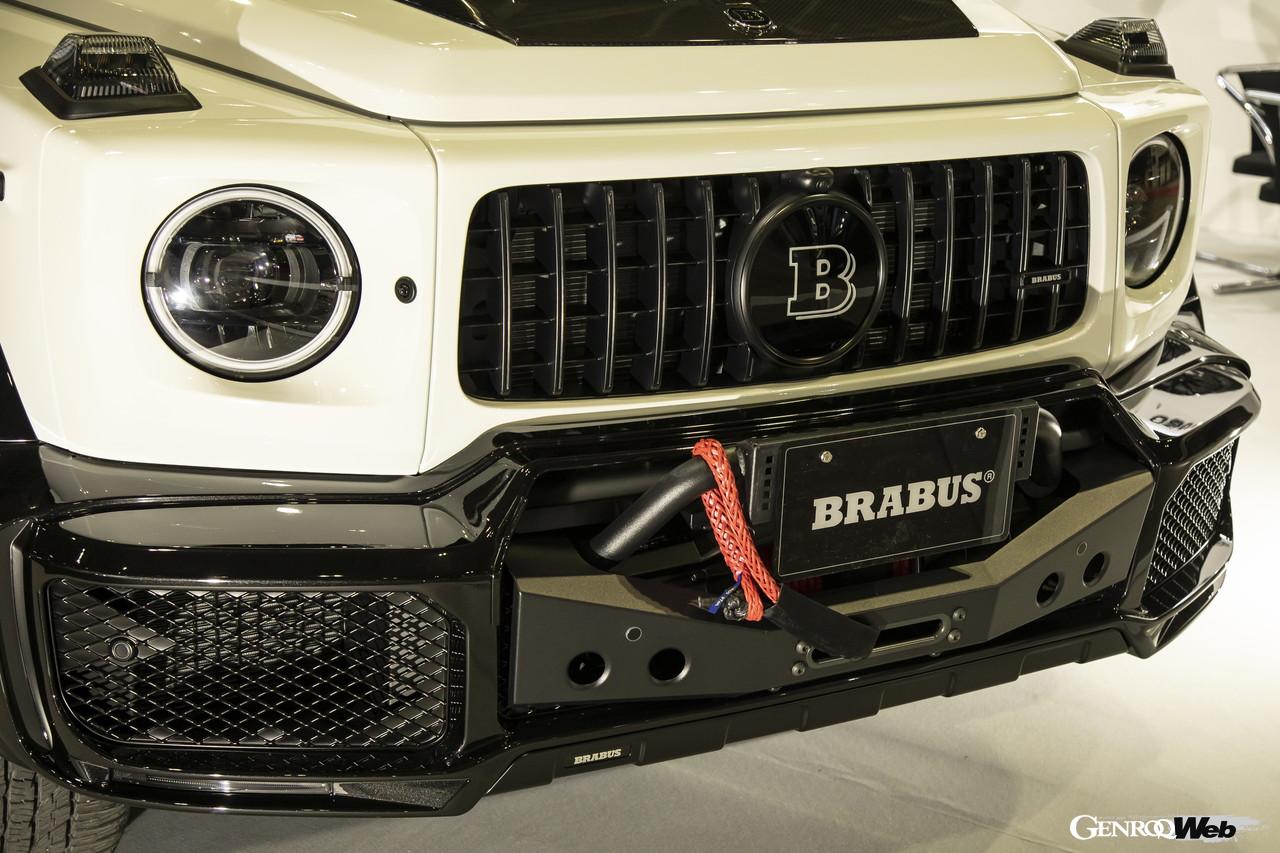 東京オートサロン2022、BRABUS ADVENTURE G 63のフロントセクション