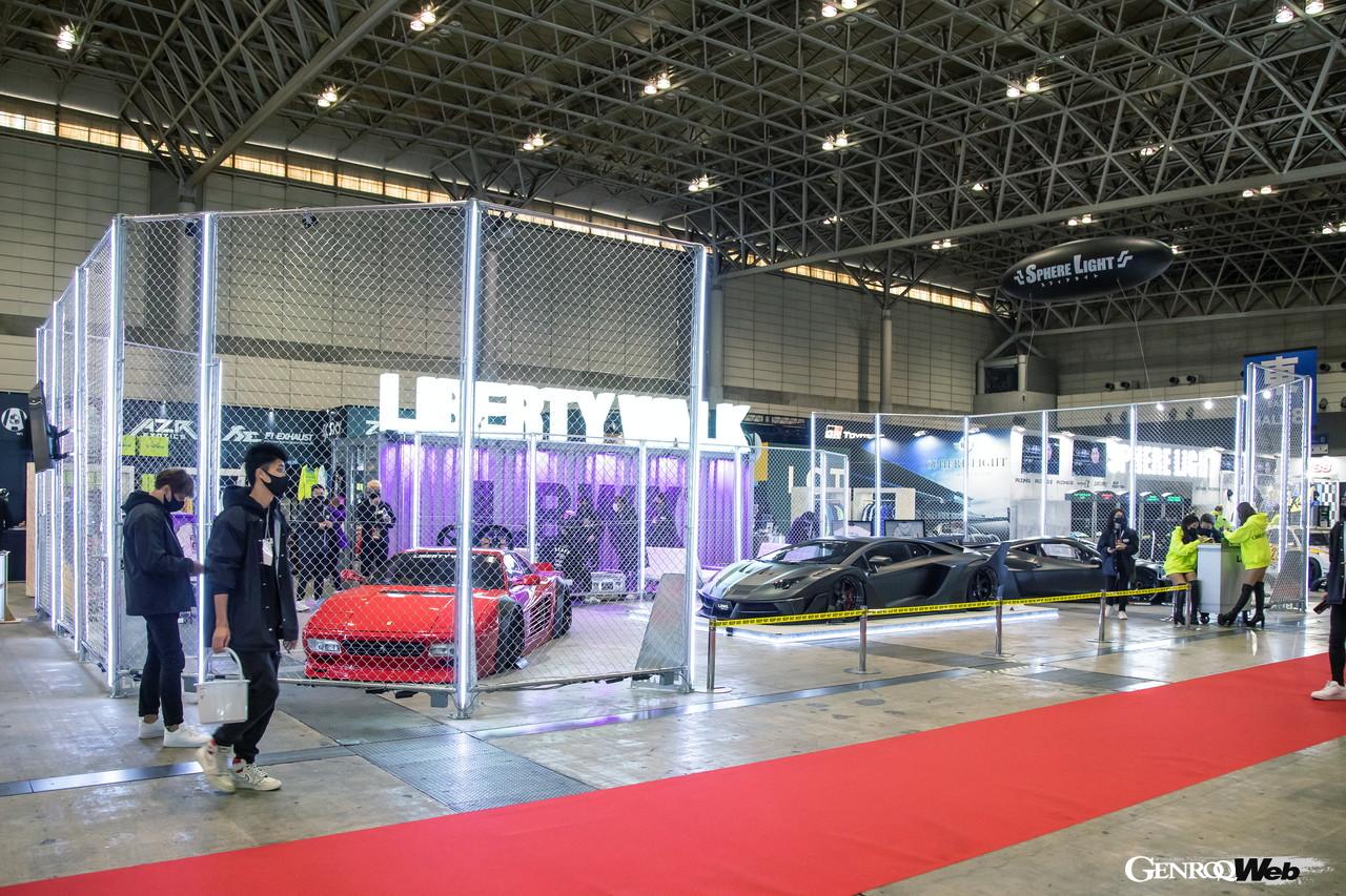 東京オートサロン2022、Liberty Walkの出展ブース