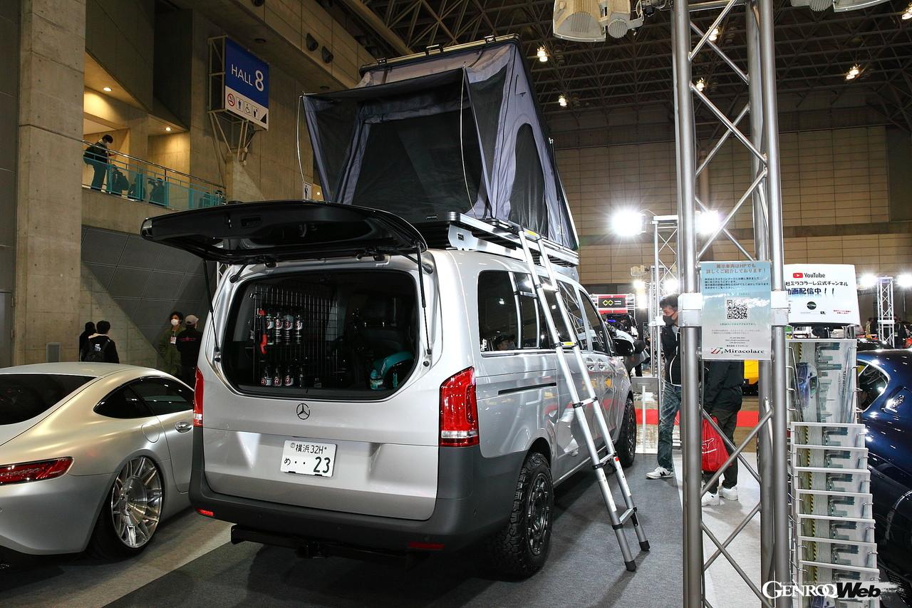 東京オートサロン2022、Stompin'arkの出展ブース