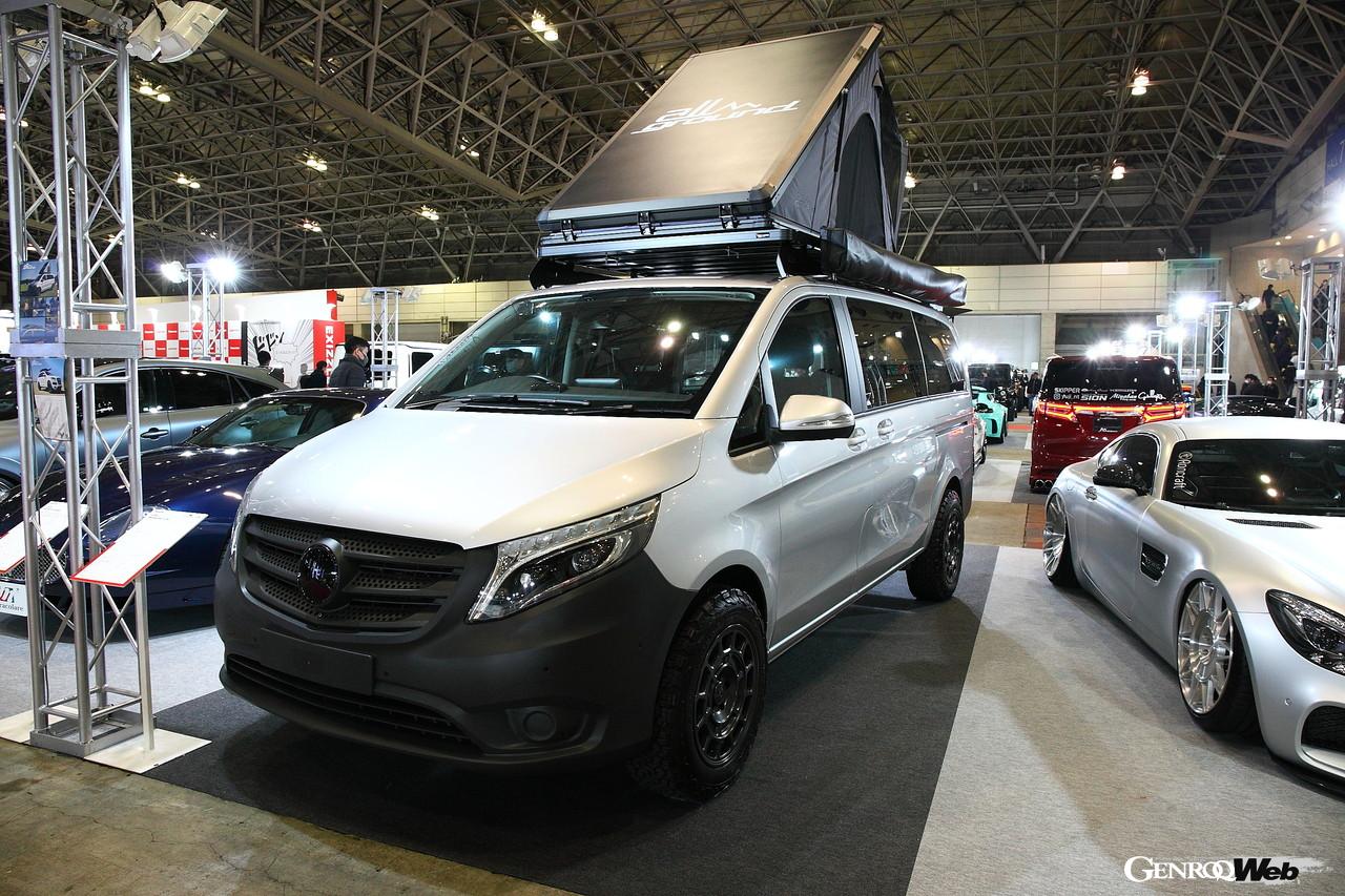 東京オートサロン2022、Stompin'arkの出展ブース