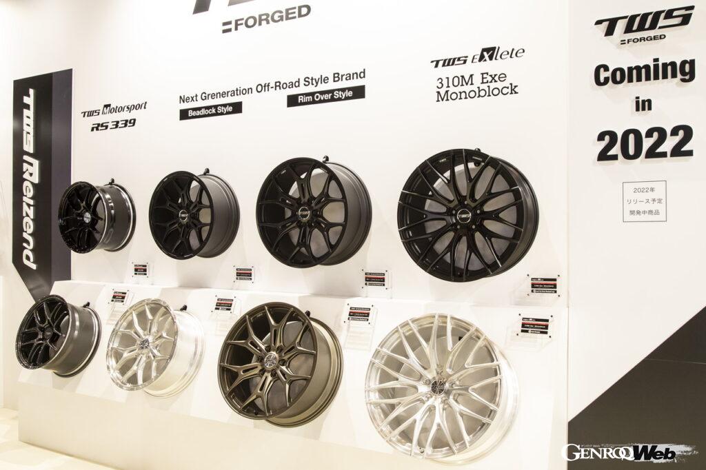 東京オートサロン2022、TWSの出展ブース