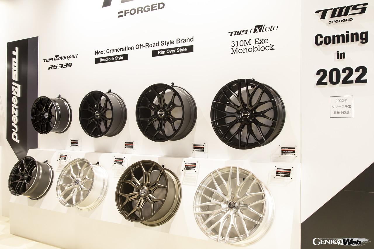 東京オートサロン2022、TWSの出展ブース