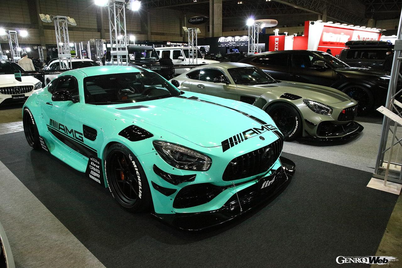 東京オートサロン2022、firstの出展ブース