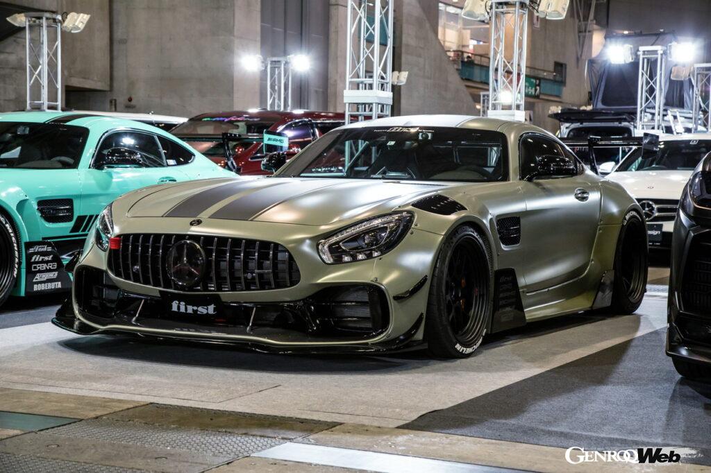 東京オートサロン2022、firstの出展ブース