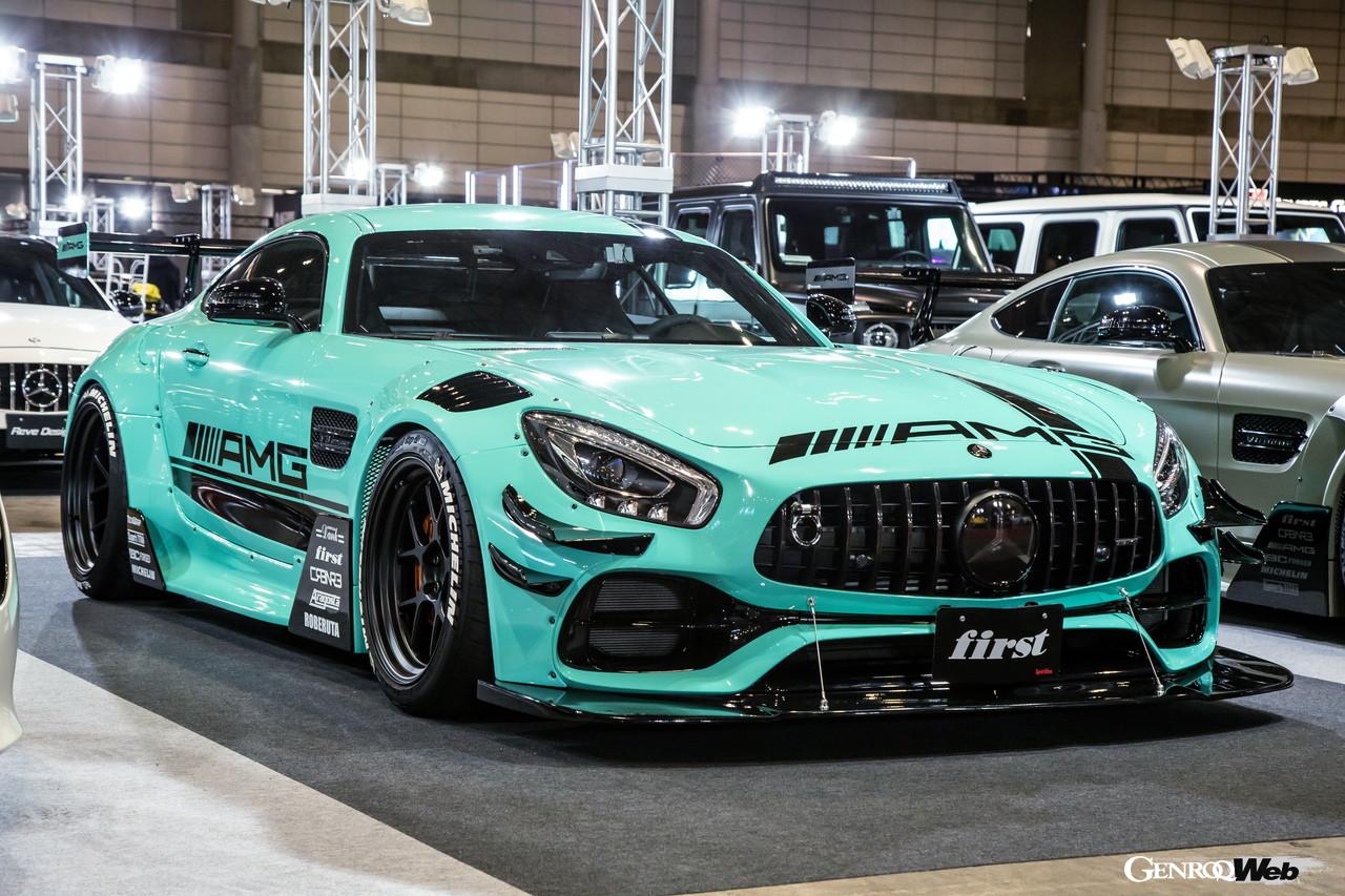 東京オートサロン2022、firstの出展ブース