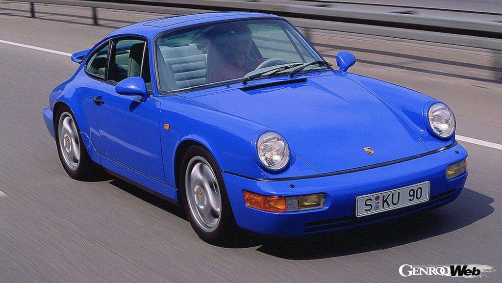911は、1988年にフルモデルチェンジに当たる964がデビュー。以降、911を名乗りながら、型式ナンバーが世代を表すようになった。