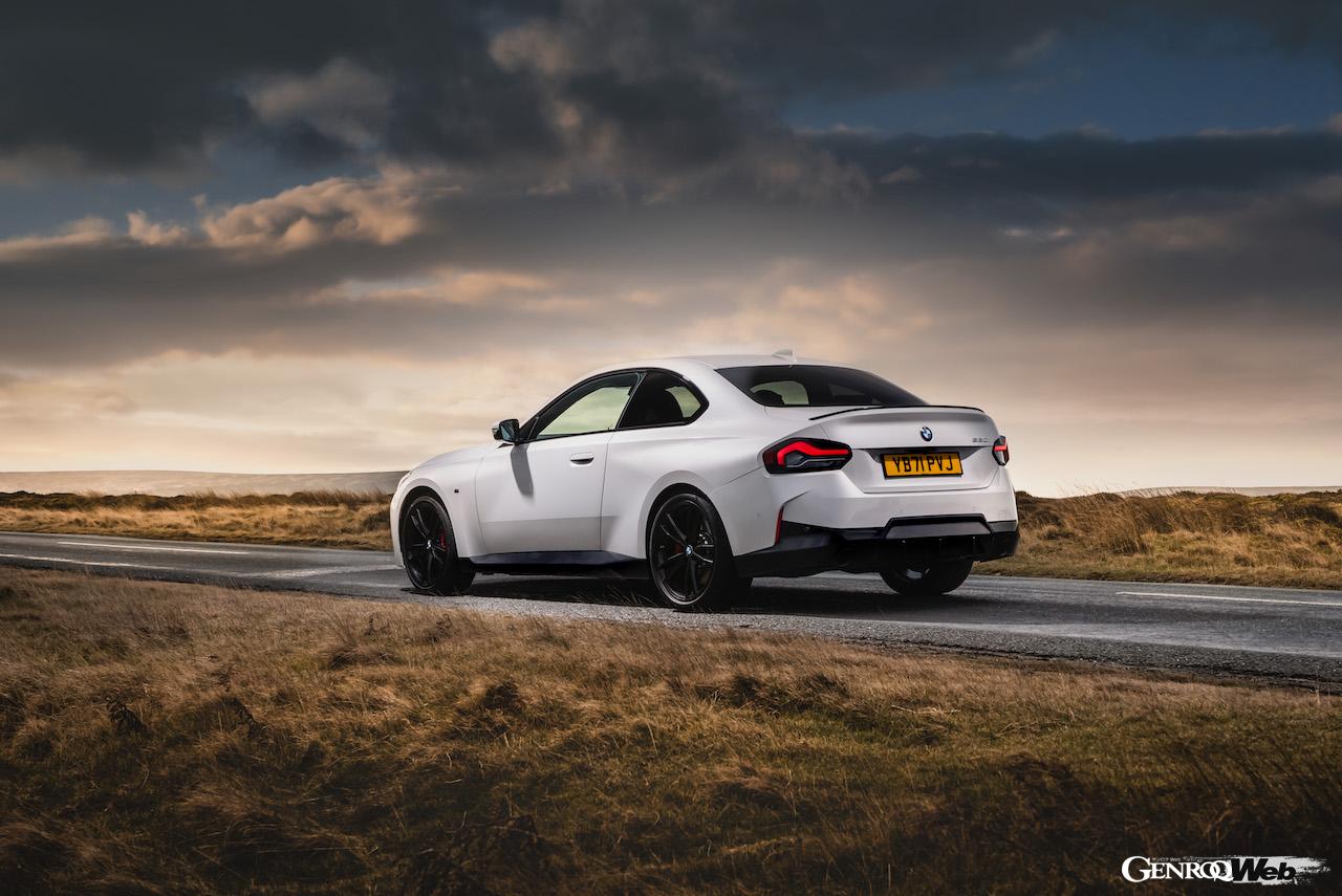 新型BMW 2シリーズ クーペのリヤスタイル